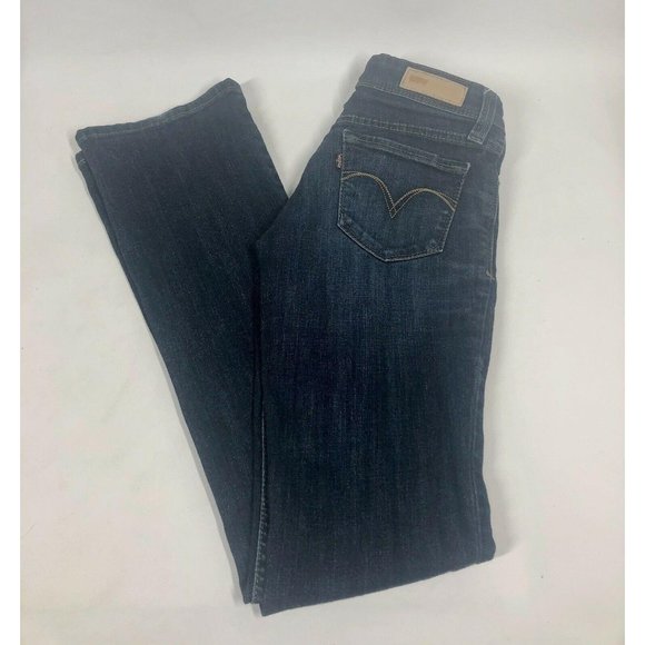 Levi's Denim - LEVIS Demi Curve Jeans Women 1 M Dark Wash Boot